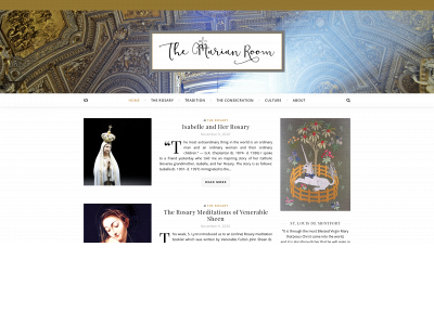 themarianroom.com snapshot