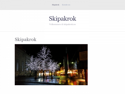 skipakrok.no snapshot