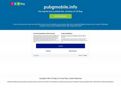 pubgmobile.info snapshot