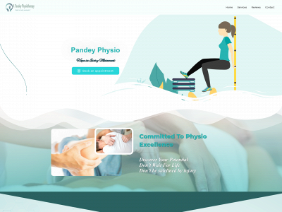 pandeyphysio.com snapshot
