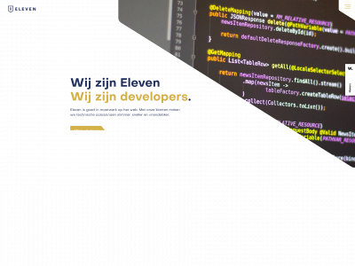 eleven.nl snapshot