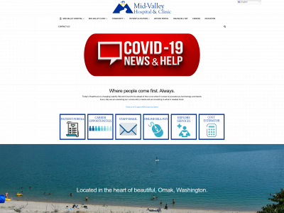 mvhealth.org snapshot