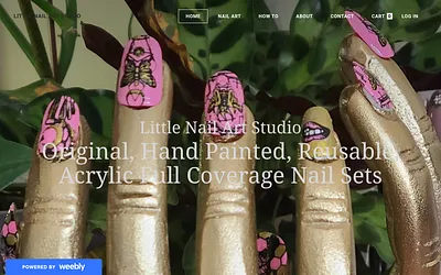 www.littlenailartstudio.com snapshot