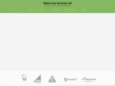 mainsgasservices.co.uk snapshot