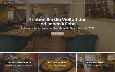 ajayindiancuisine.de snapshot