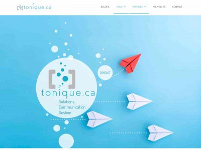 tonique.ca snapshot