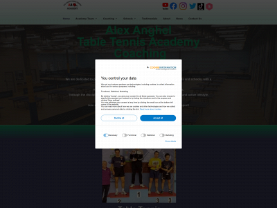 aatabletennisacademy.co.uk snapshot