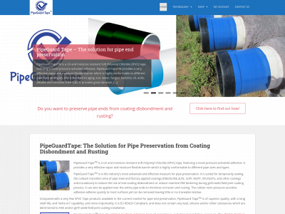 pipeguardtape.com snapshot