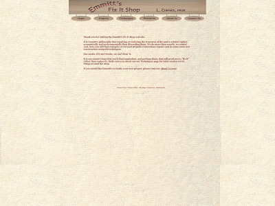 emmittsfixitshop.com snapshot