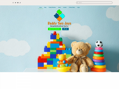daddytwojays.com snapshot