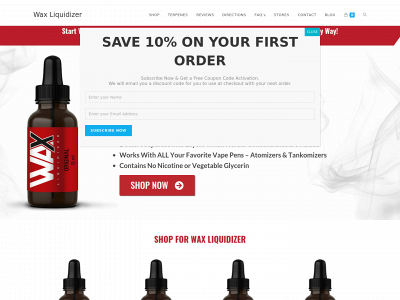 waxliquidizer.co.uk snapshot