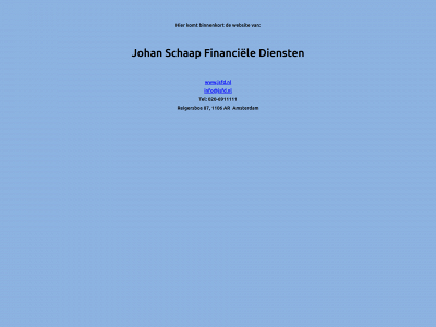 jsfd.nl snapshot
