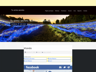 tuarmasecreta.com snapshot