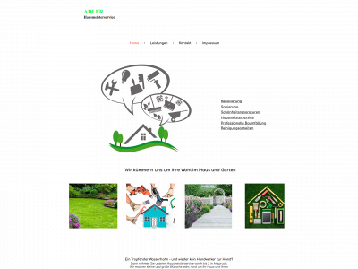 adlerhausmeisterservice.de snapshot