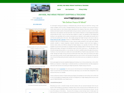 freightmovers.com snapshot