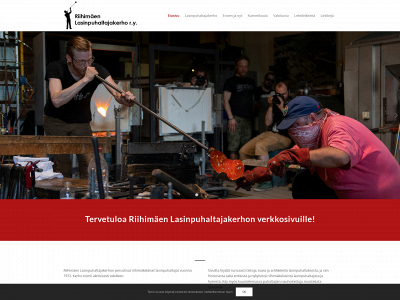 lasinpuhaltajat.fi snapshot