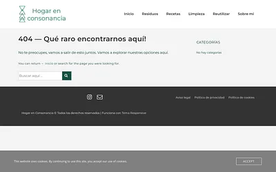 hogarenconsonancia.es snapshot