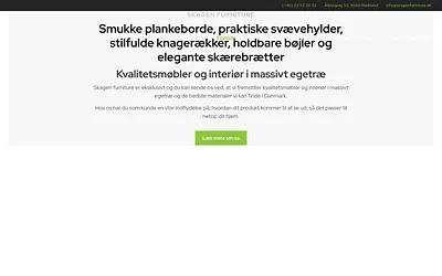 skagenfurniture.dk snapshot