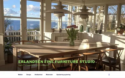 erlandsenfinefurniturestudio.dk snapshot