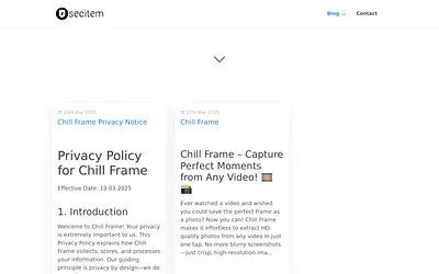 secitem.com snapshot