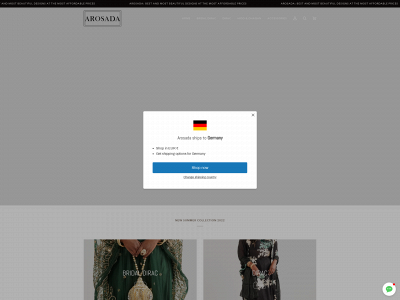 arosadabridal.com snapshot