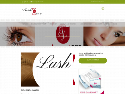 lash-care.dk snapshot
