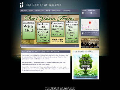 centerworship.org snapshot
