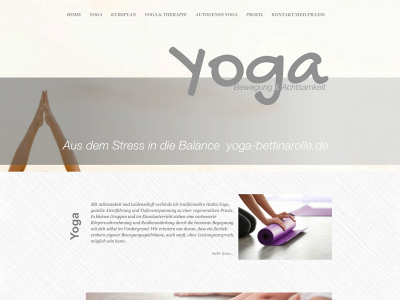 yoga-bettinarolle.de snapshot