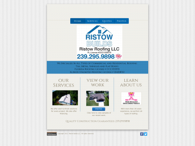 ristowbuilds.com snapshot