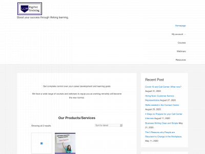 lcmdigitaltraining.com snapshot