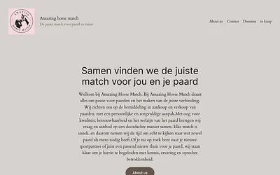 amazinghorsematch.nl snapshot