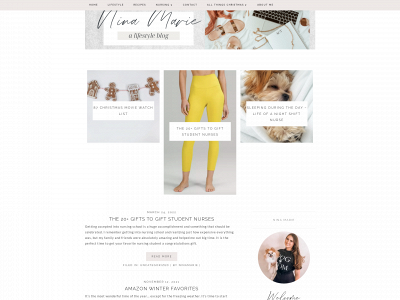 ninamariev.com snapshot