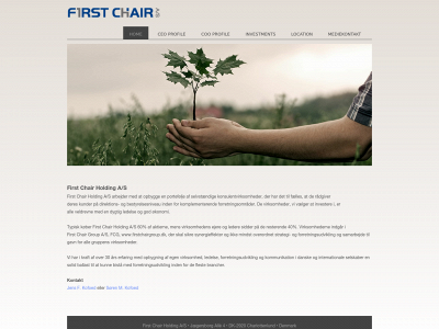 firstchair.dk snapshot