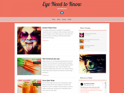 eyeneedtoknow.com snapshot