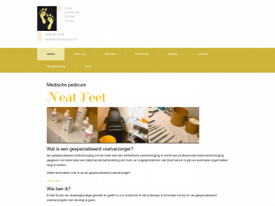 neatfeet.be snapshot