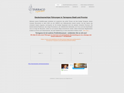 tarracoexperience.com snapshot