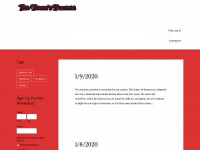 thedevilspolitics.com snapshot