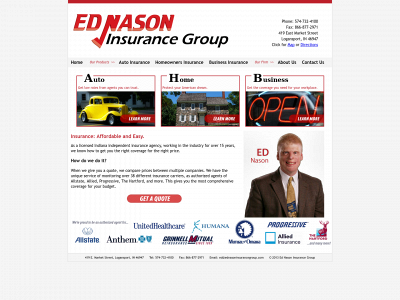 ednasoninsurancegroup.com snapshot