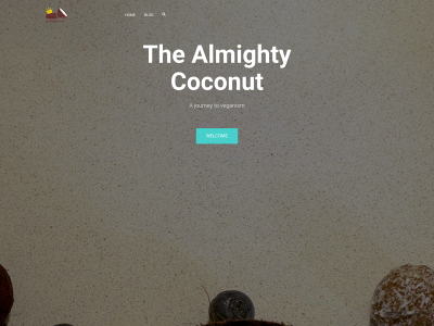 thealmightycoconut.com snapshot