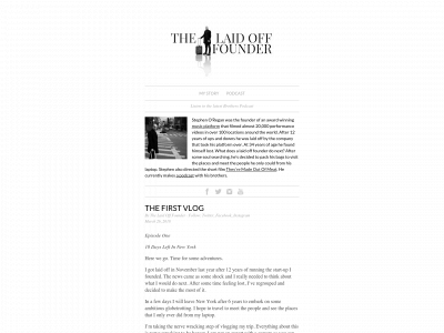 thelaidofffounder.com snapshot