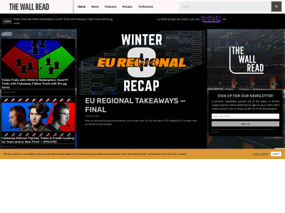 thewallread.com snapshot