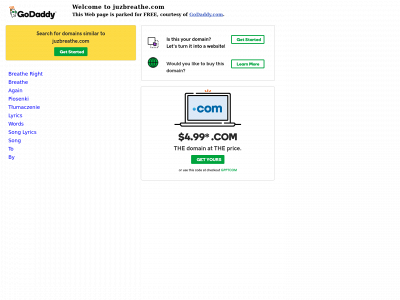 juzbreathe.com snapshot
