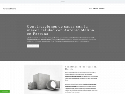www.antoniomelina.com snapshot