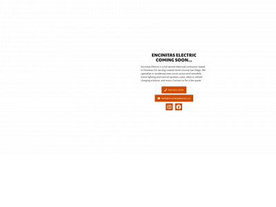 encinitaselectric.co snapshot