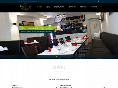 tajdiner.dk snapshot