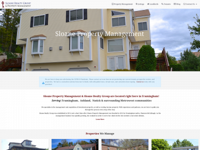 sloanerealtygroup.com snapshot