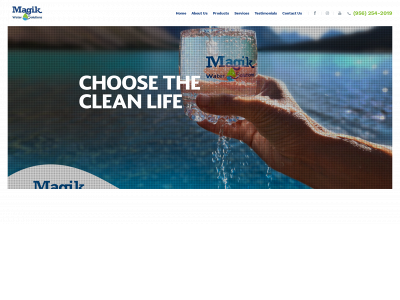 magikwatersolutions.com snapshot