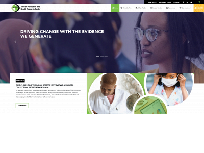 aphrc.org snapshot
