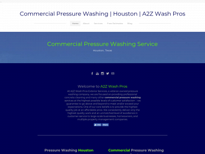 www.a2zpressurewashingpros.com snapshot