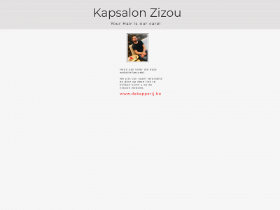 kapsalonzizou.be snapshot